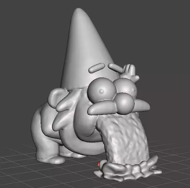 GRAVITY FALLS SHMEBULOCK FIGURE MODEL GNOME STATUE BOOKEND ART 3D print model_0