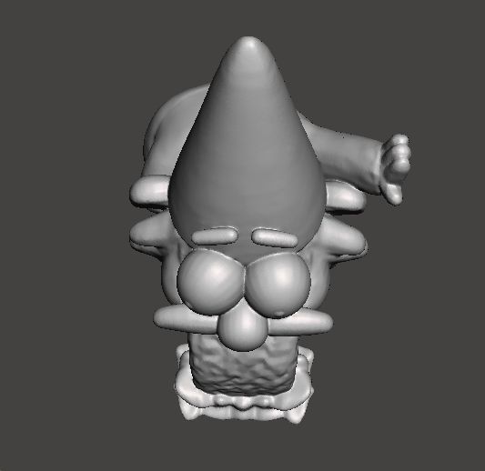 GRAVITY FALLS SHMEBULOCK FIGURE MODEL GNOME STATUE BOOKEND ART 3D print model_4