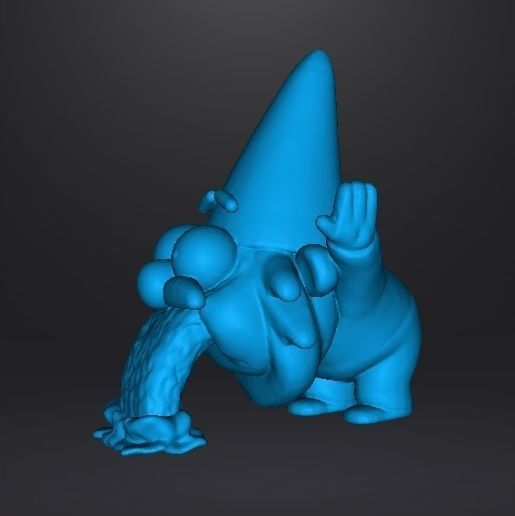 GRAVITY FALLS SHMEBULOCK FIGURE MODEL GNOME STATUE BOOKEND ART 3D print model_8