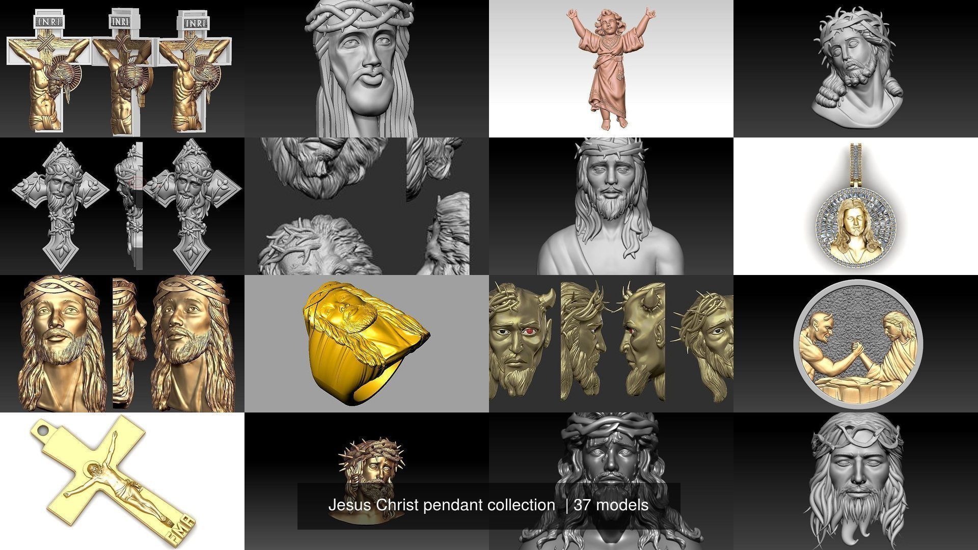 Jesus Christ pendant collection  _0