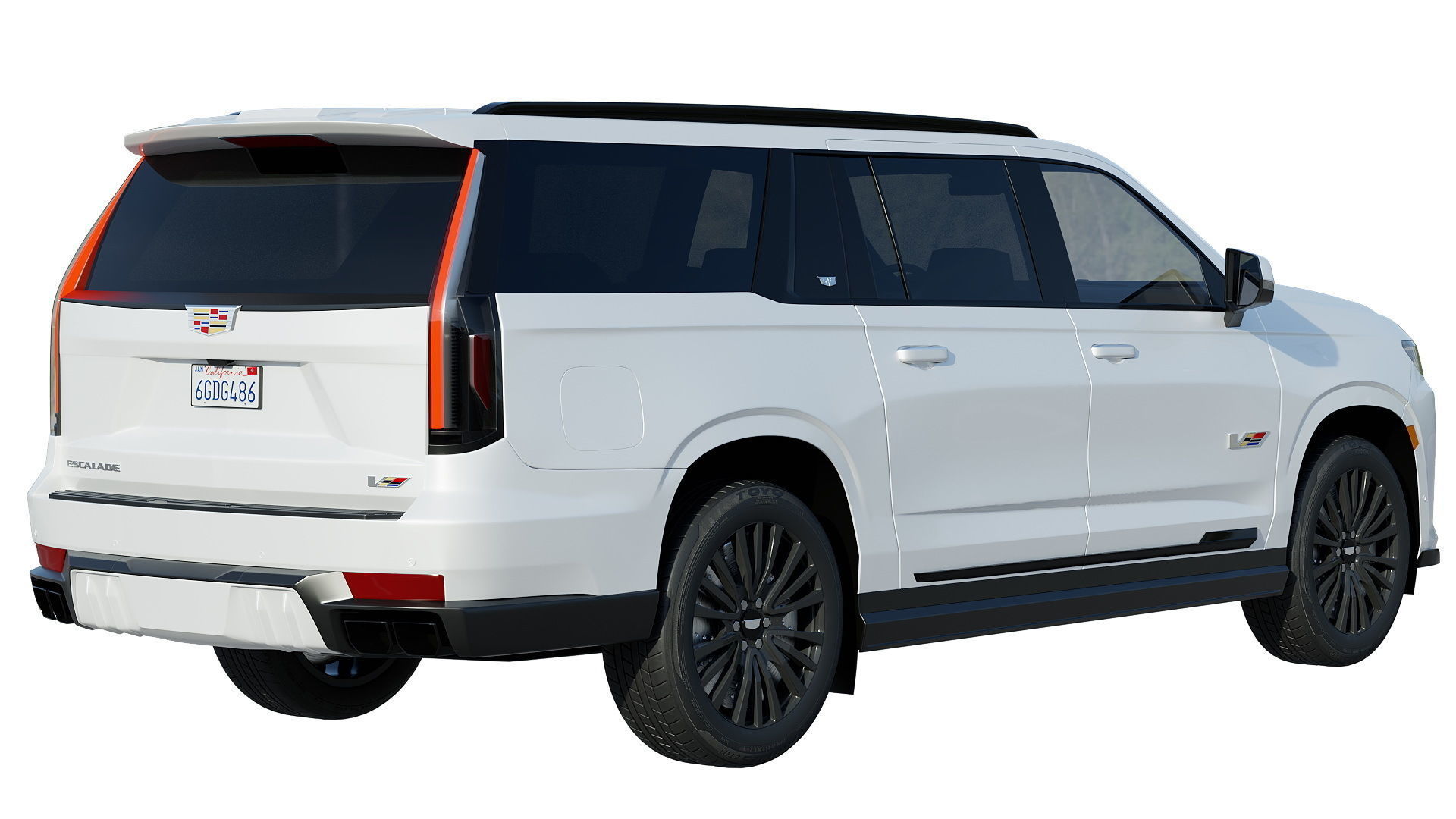 Cadillac Escalade ESV V 2023 3D model_1