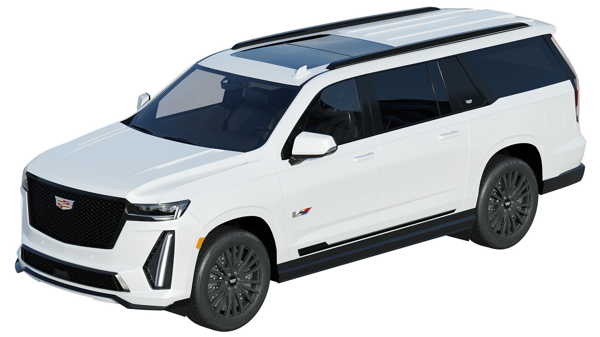 Cadillac Escalade ESV V 2023 3D model_8