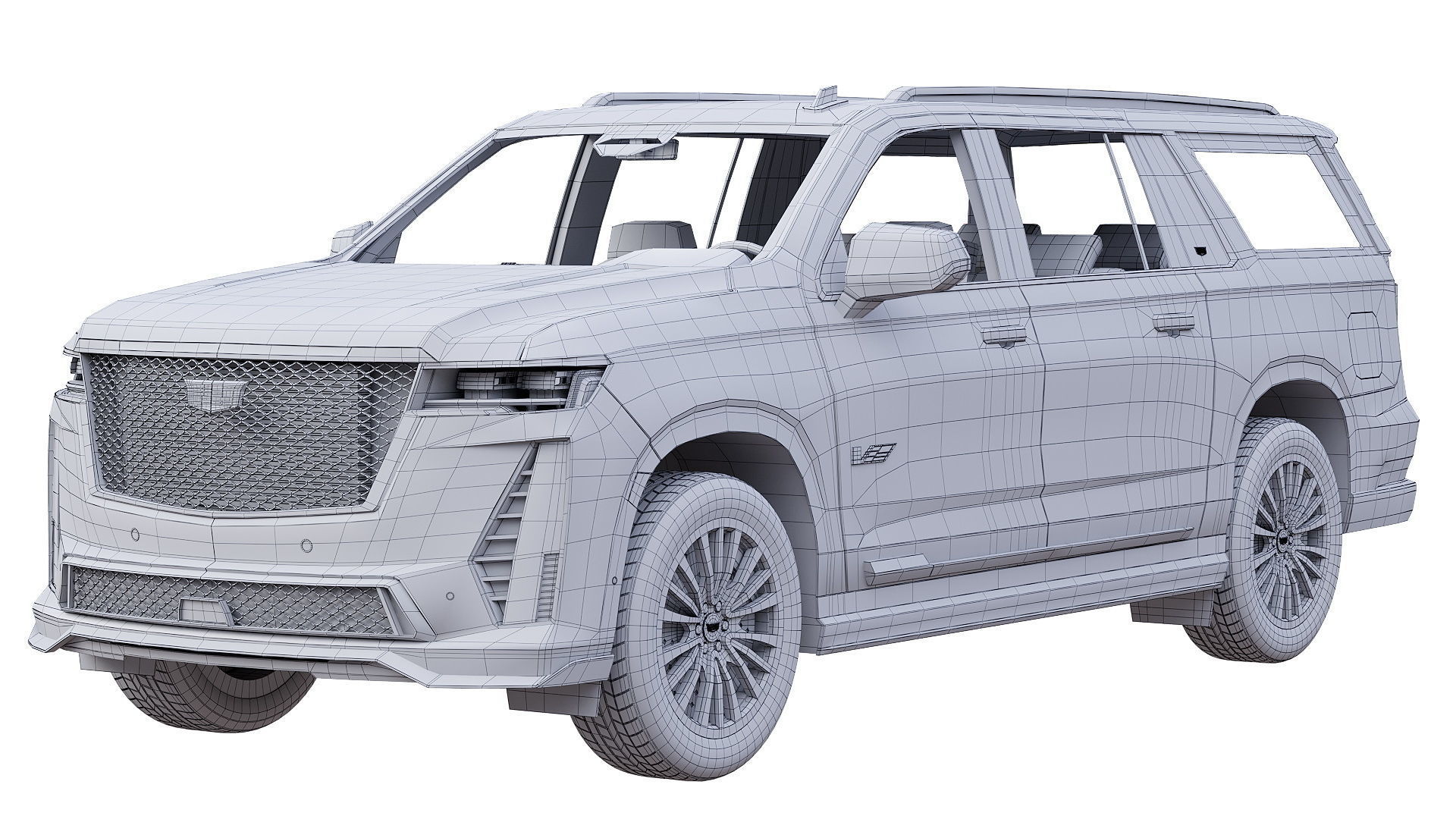 Cadillac Escalade ESV V 2023 3D model_9