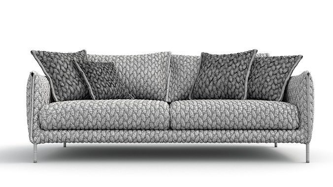 Sofa 16 3D model 6