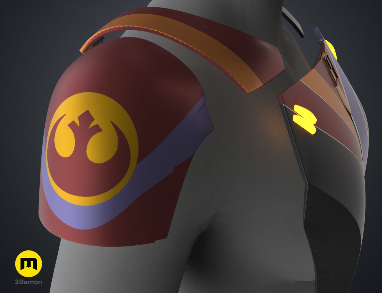 Sabine Wren Cosplay Set - Ahsoka 3D print model_8