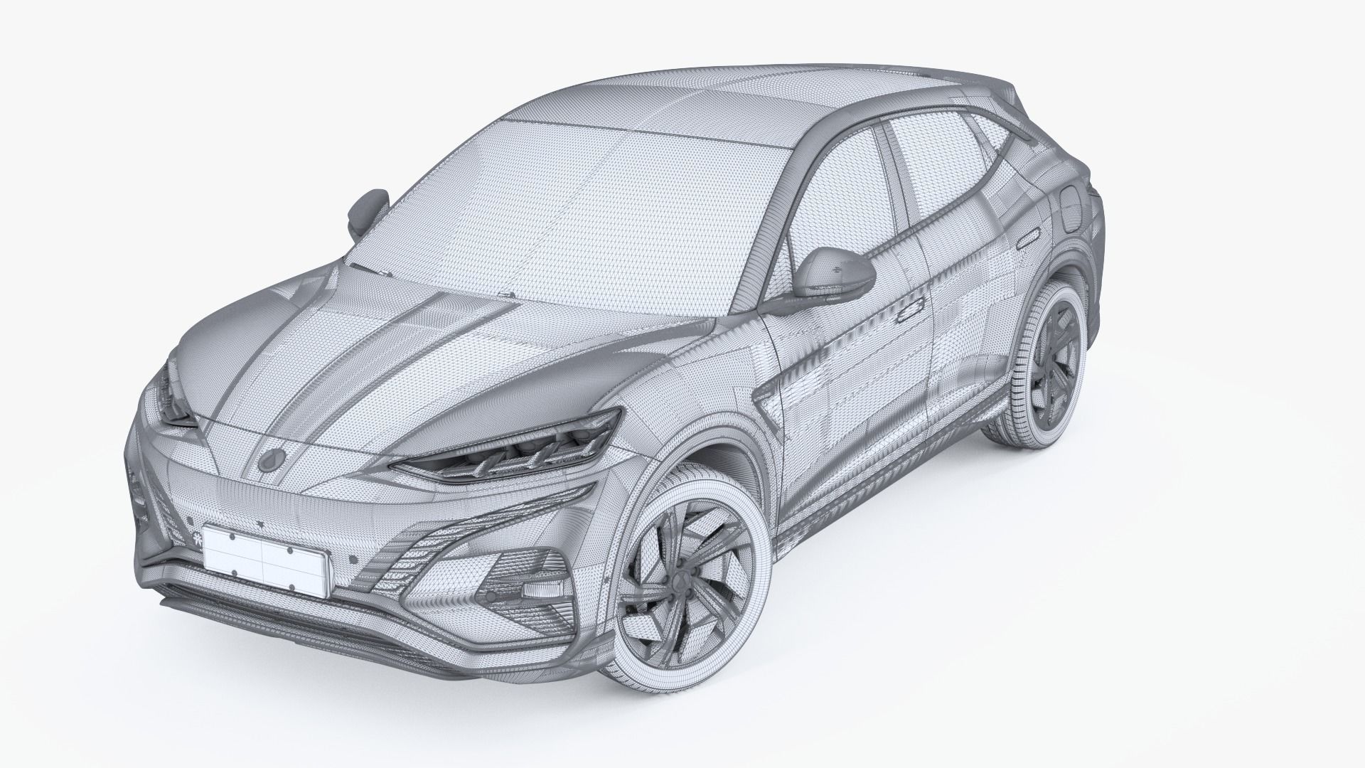 2023 BYD Denza N7 EV 3D model_22