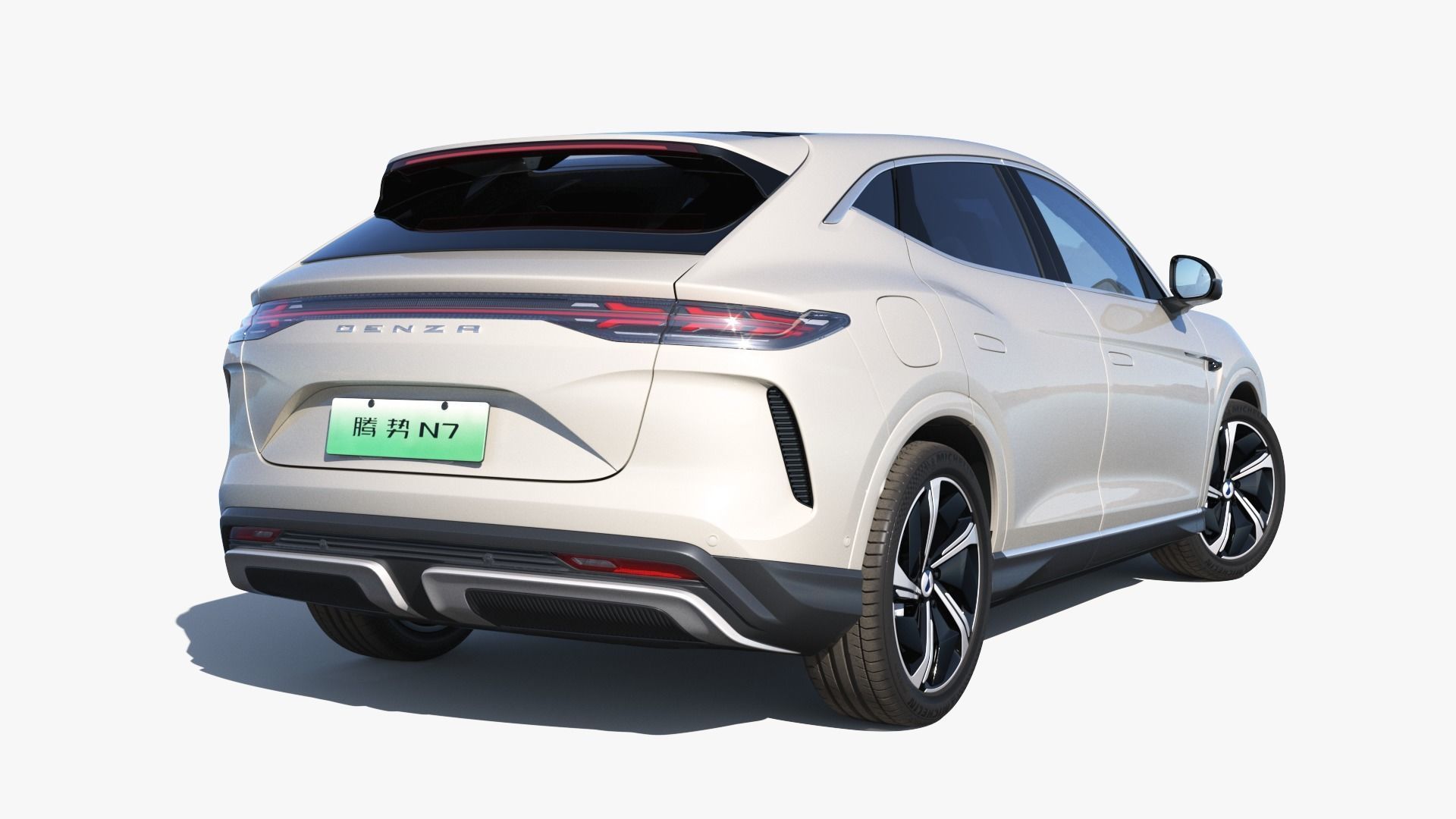 2023 BYD Denza N7 EV 3D model_9