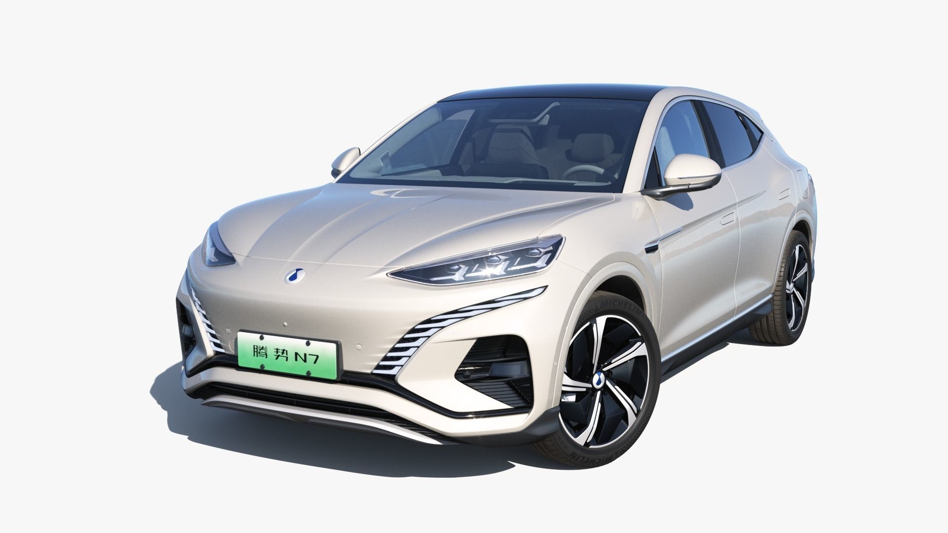 2023 BYD Denza N7 EV 3D model_3