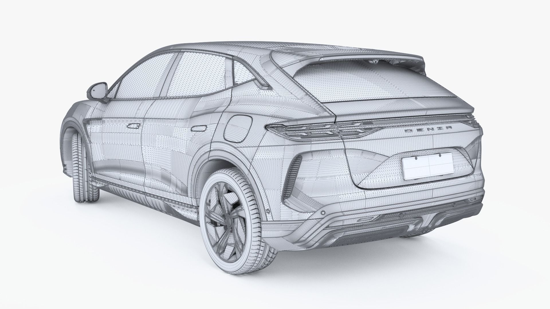 2023 BYD Denza N7 EV 3D model_23