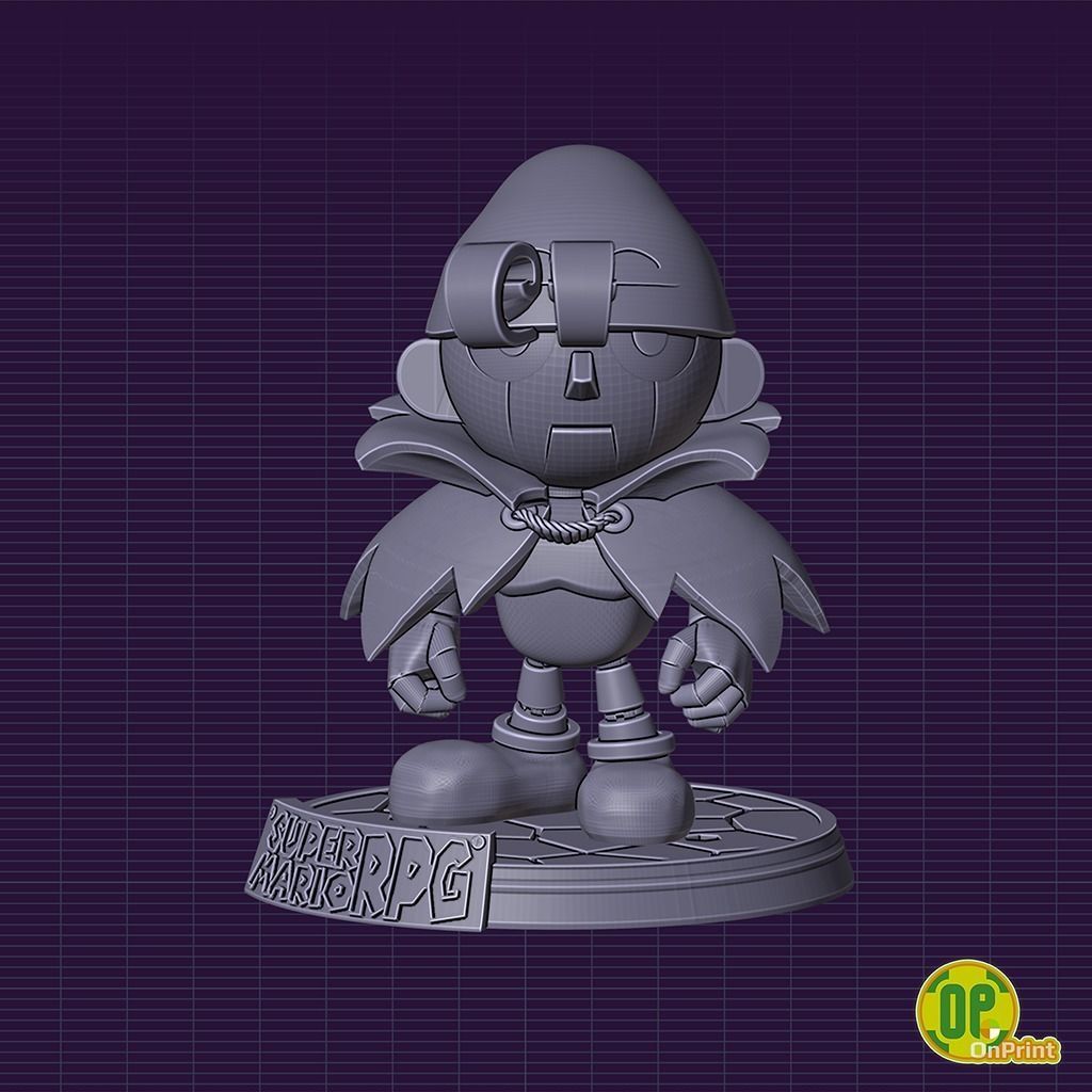GENO - 3D Printable Model - Mario RPG Remake Nintendo Switch 3D print model_4