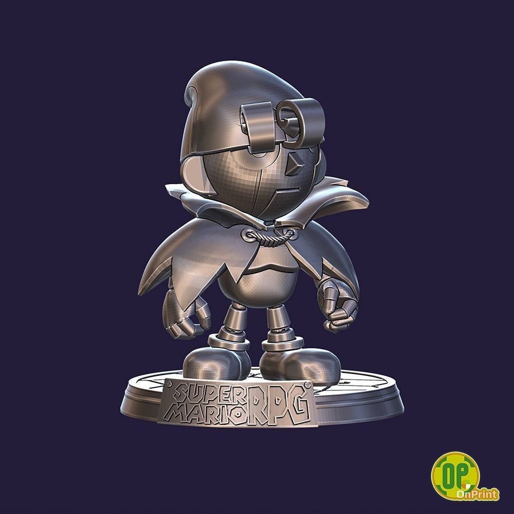 GENO - 3D Printable Model - Mario RPG Remake Nintendo Switch 3D print model_5