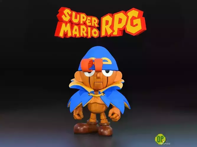 GENO - 3D Printable Model - Mario RPG Remake Nintendo Switch 3D print model GENO - 3D Printable Model - Mario RPG Remake Nintendo Switch 3D print model
