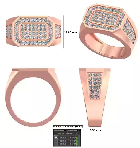 Unique Men Ring GR-96