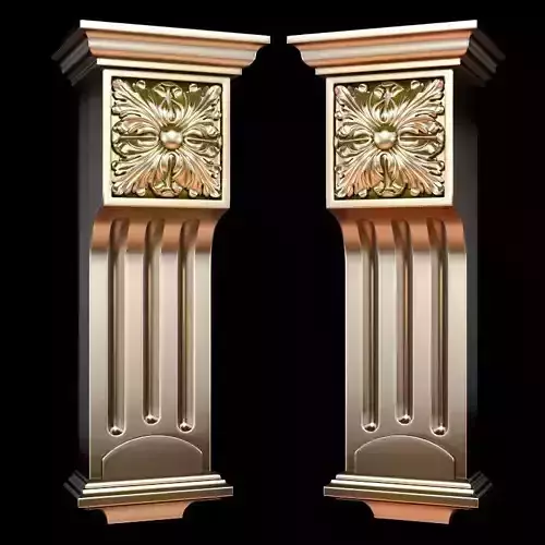 Classic carving bracket