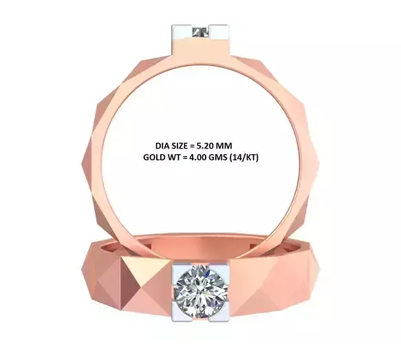 Mountain Style Unique Men Ring GR-88