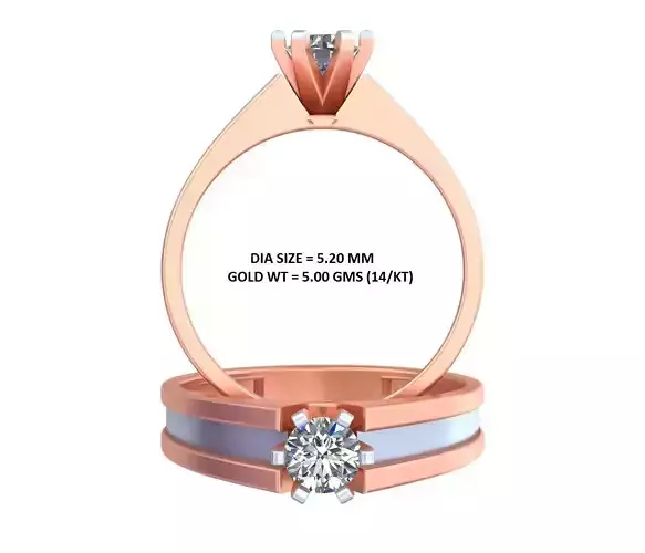 korean diamond men ring GR-81