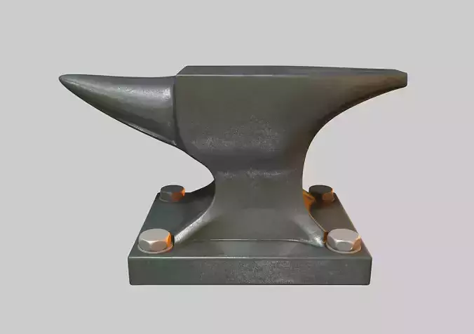 Metal Anvil 3D model