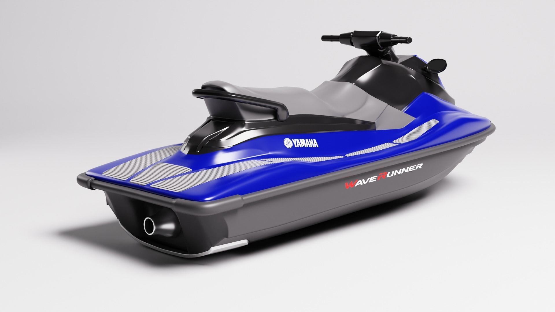 Yamaha WaveRunner Deluxe  3D model_3