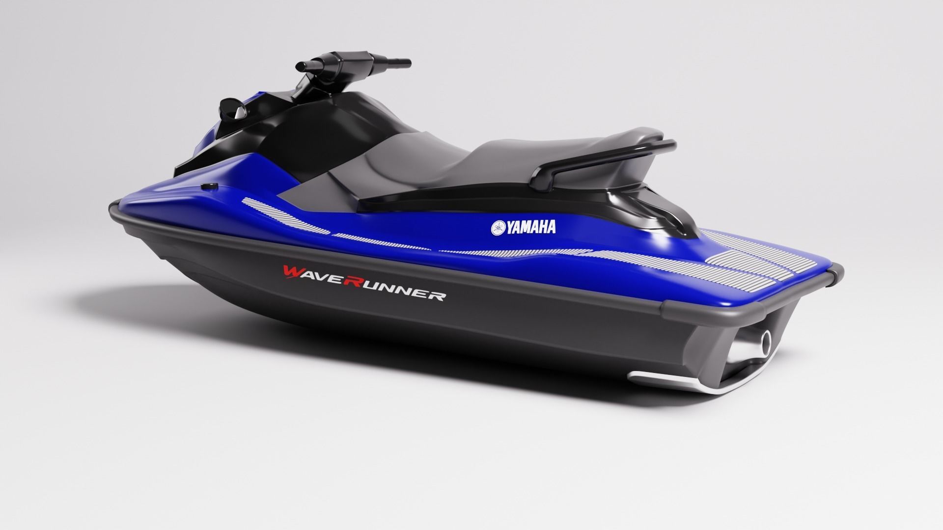 Yamaha WaveRunner Deluxe  3D model_2
