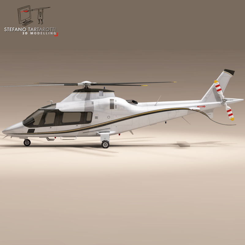 AW109 copter 3D model_6