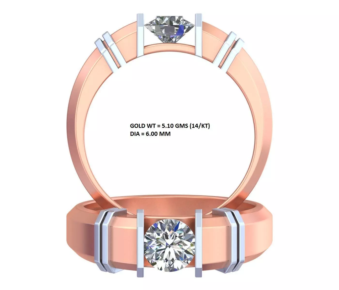 Unique Unique Unique Ring GR-6 3D print model