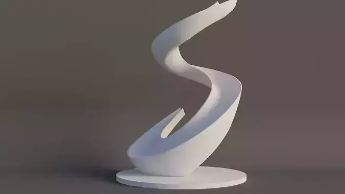 High Quality SketchUp 3D Model Landscape Sculpture Design