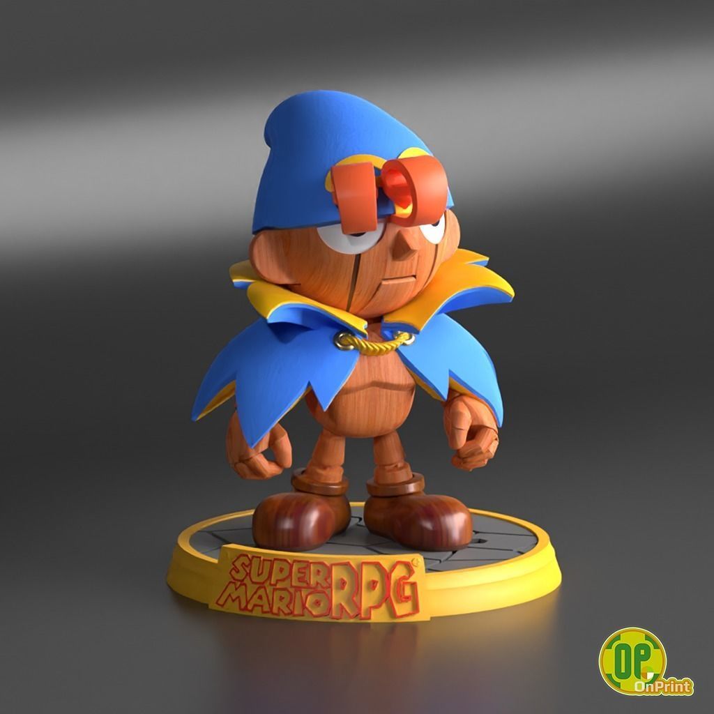 SUPER MARIO RPG Remake - 5 High-Poly Figures 3D print model_10