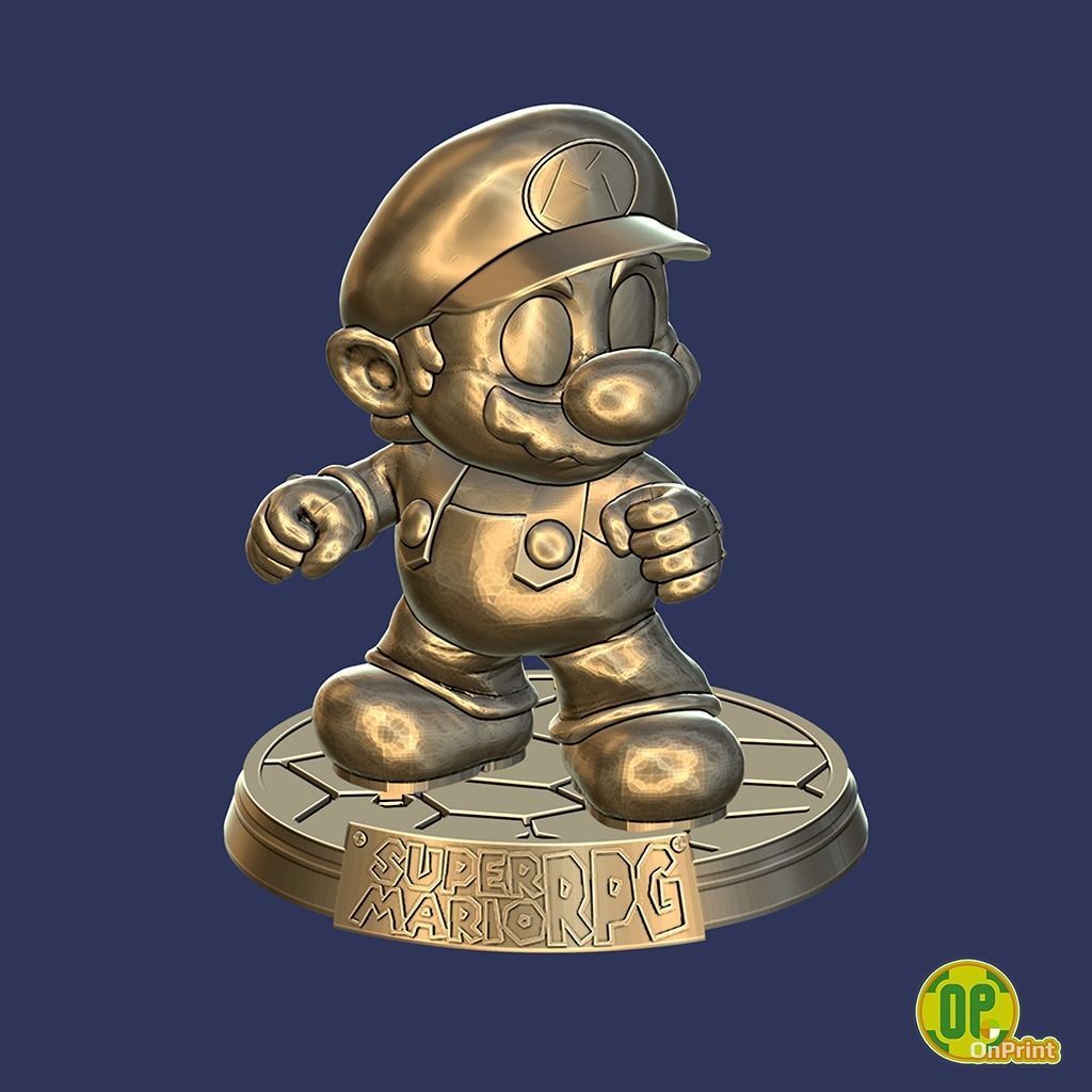 SUPER MARIO RPG Remake - 5 High-Poly Figures 3D print model_22