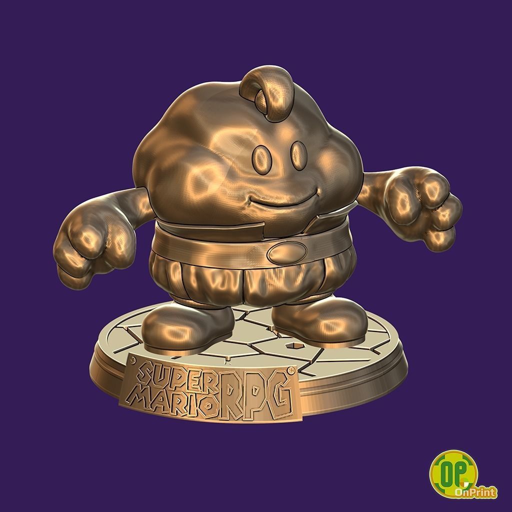 SUPER MARIO RPG Remake - 5 High-Poly Figures 3D print model_23