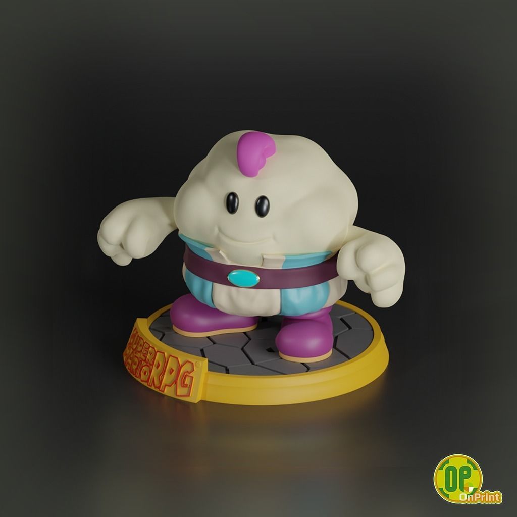 SUPER MARIO RPG Remake - 5 High-Poly Figures 3D print model_8