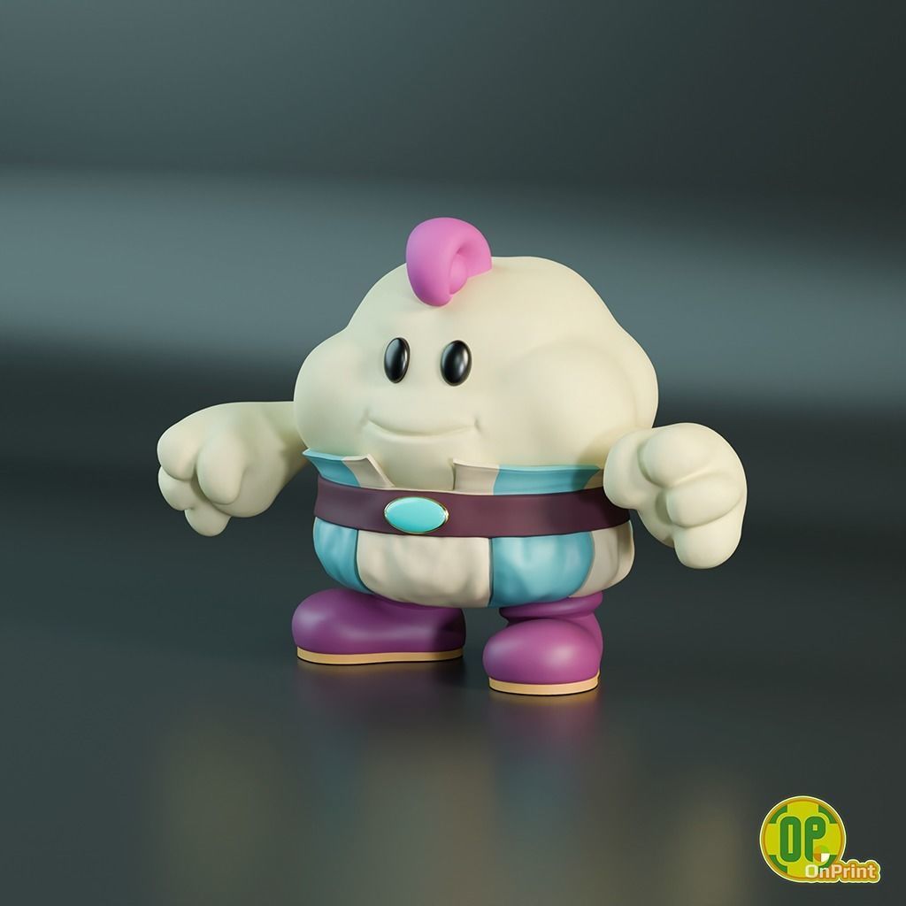 SUPER MARIO RPG Remake - 5 High-Poly Figures 3D print model_39