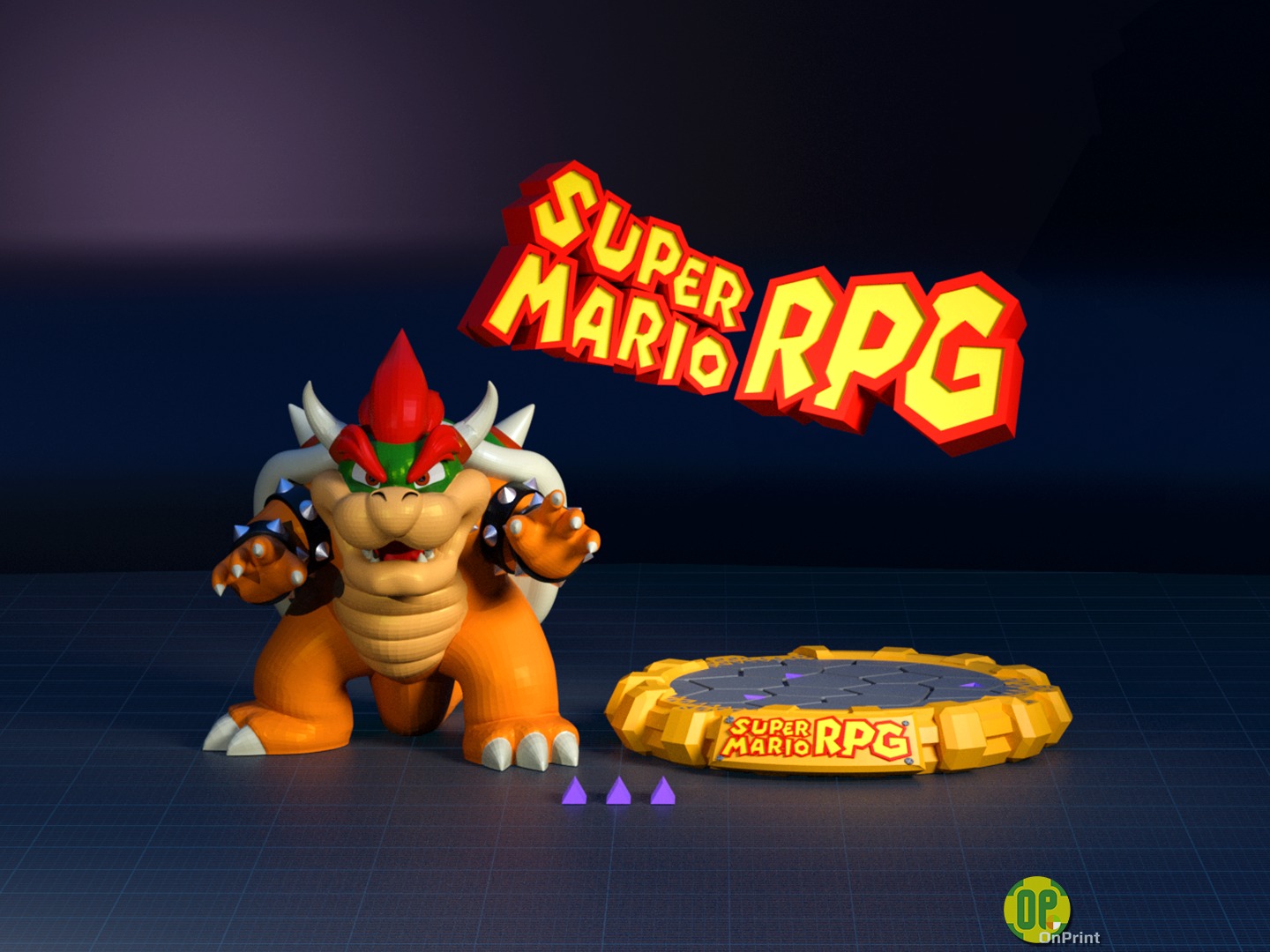 SUPER MARIO RPG Remake - 5 High-Poly Figures 3D print model_12