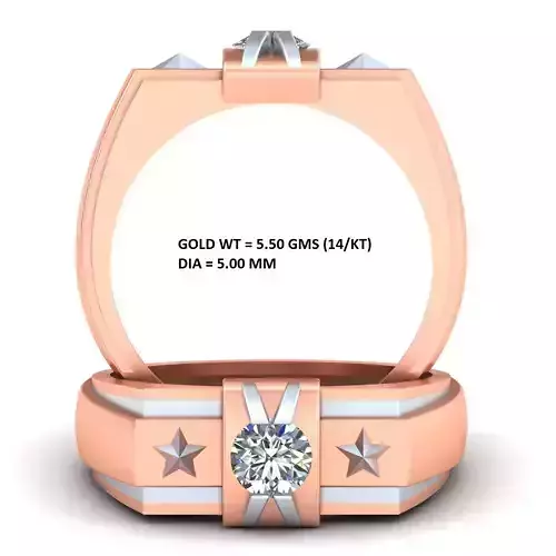 Celestial Style Gold Ring GR-41