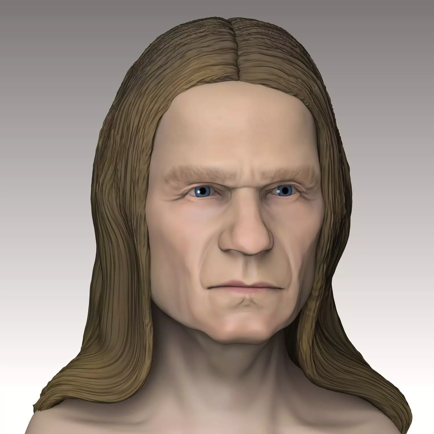 Valery Kipelov Aria normal and screaming head 3D print model_0