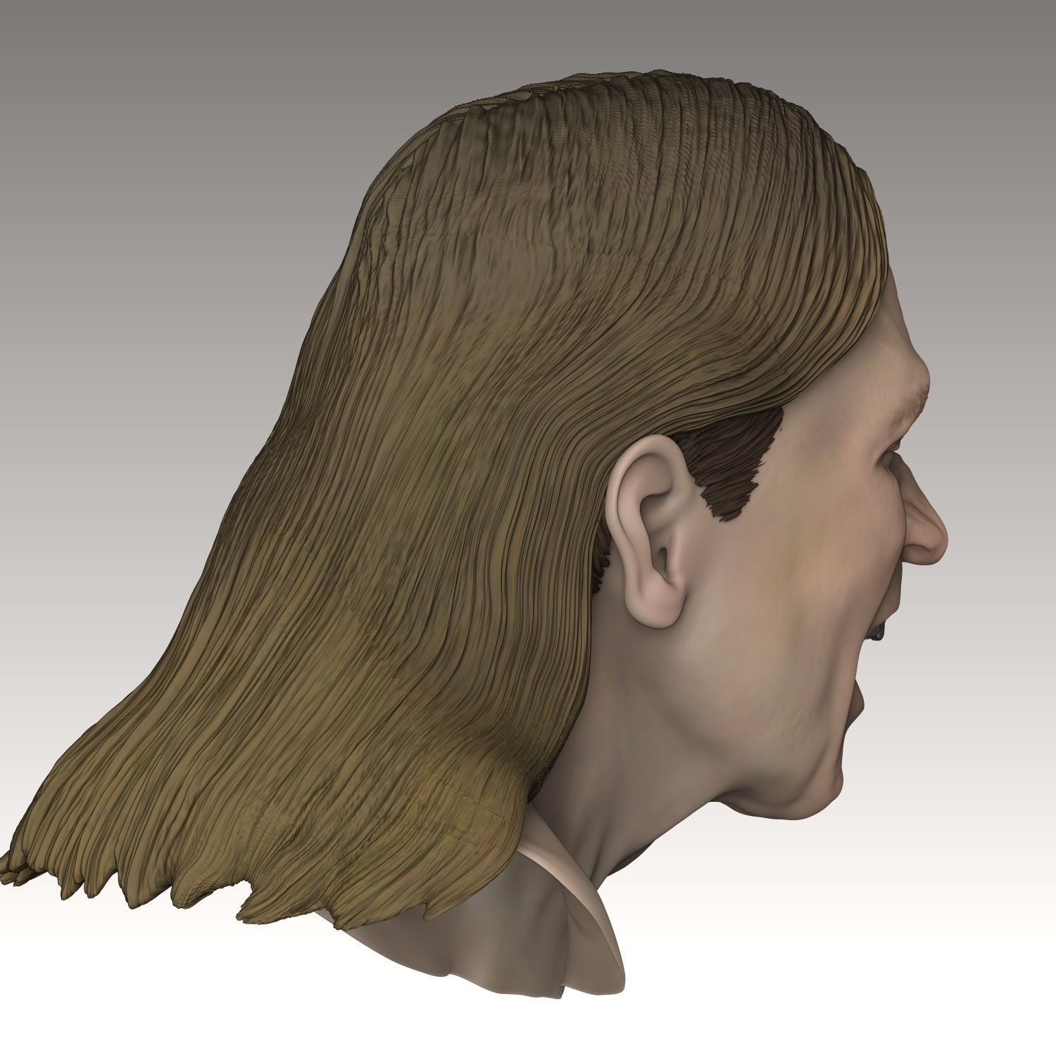 Valery Kipelov Aria normal and screaming head 3D print model_5