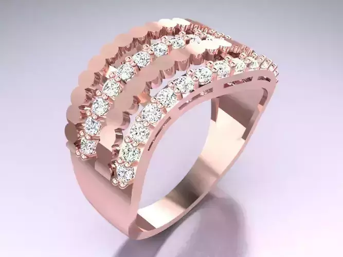 Diamond Ring - Womens Rings - SN606