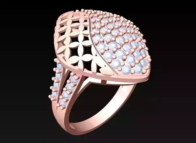 Diamond Ring - Womens Rings - SN716