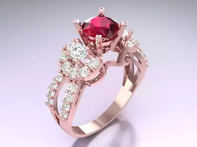 Diamond Ring - Womens Rings - SN710