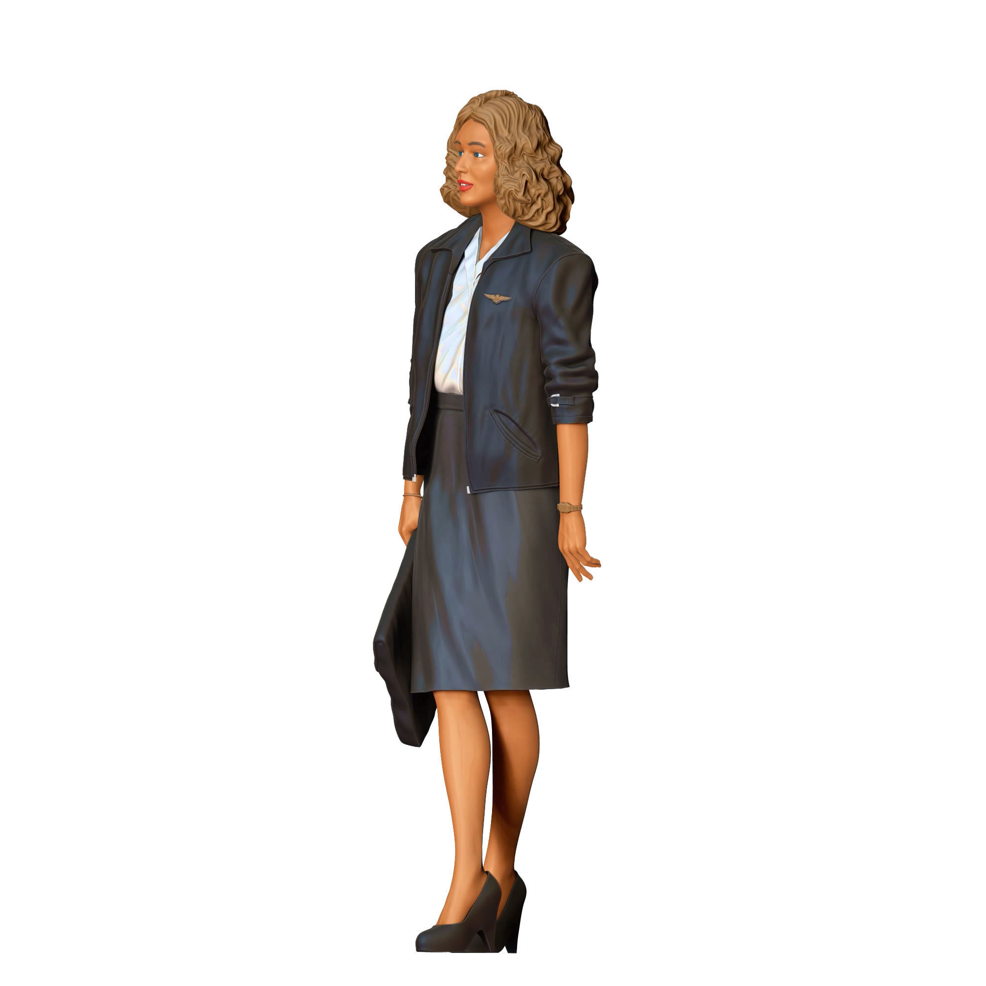 N2 Top Gun Kelly McGillis 3D print model_27