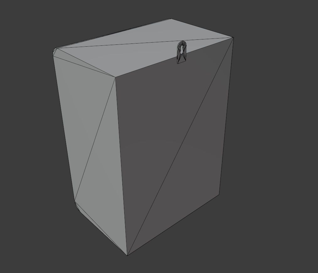 Old broadcast loudspeaker GR 4 from USSR Low-poly 3D model_9