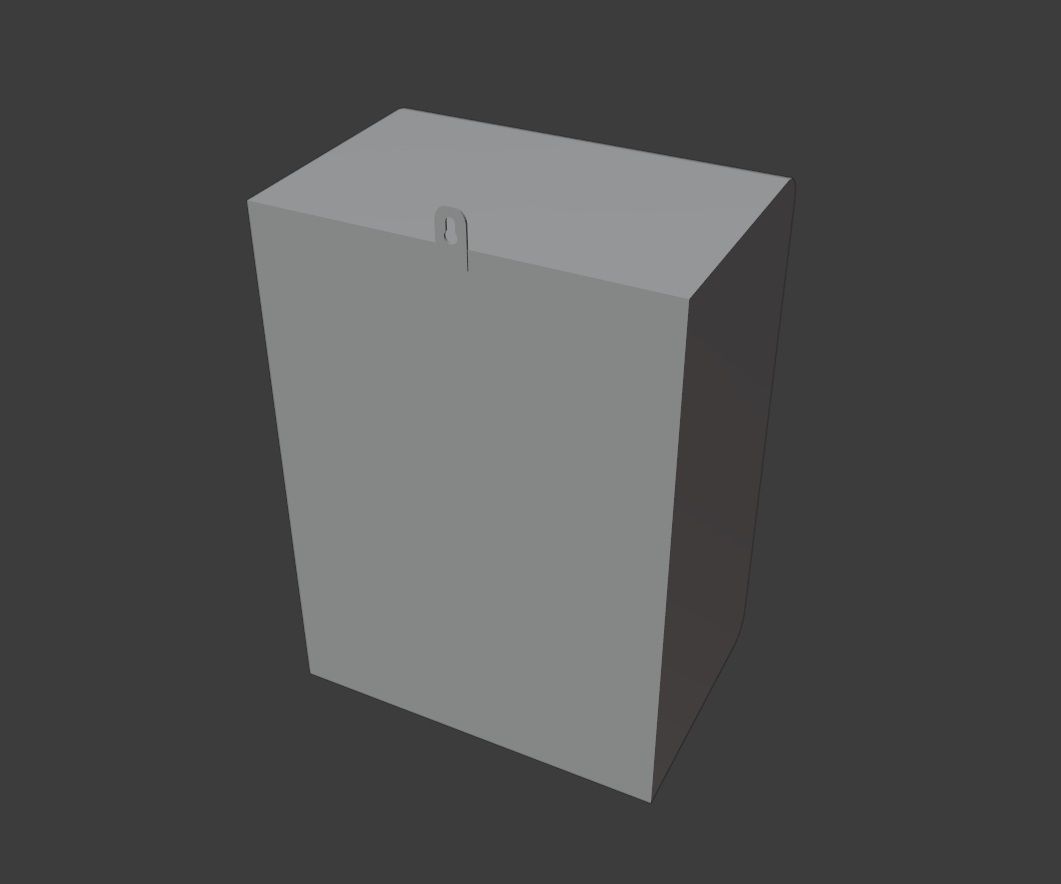 Old broadcast loudspeaker GR 4 from USSR Low-poly 3D model_6