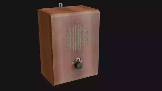 Old broadcast loudspeaker GR 4 from USSR