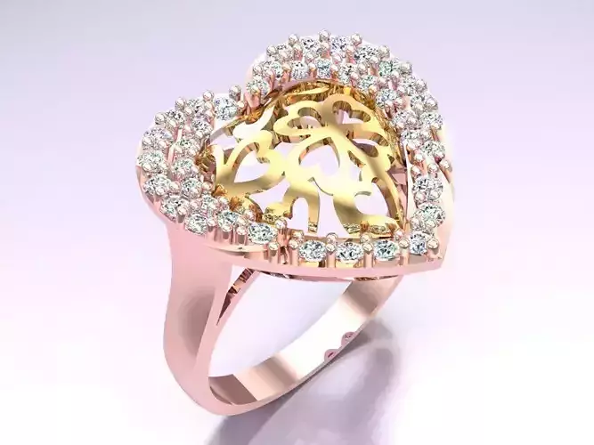 Heart Ring - Womens Rings - SN720