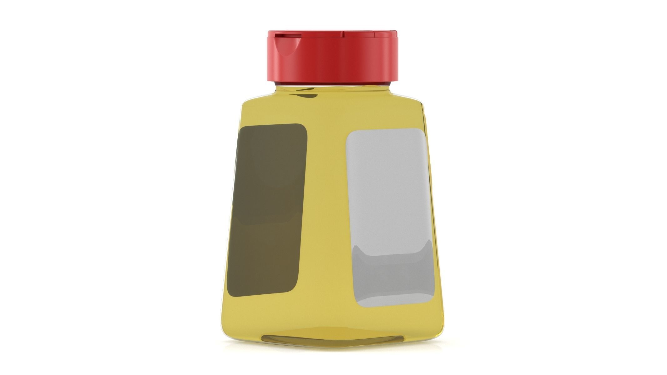 Tebery Bottle 02 Red 3D model_1