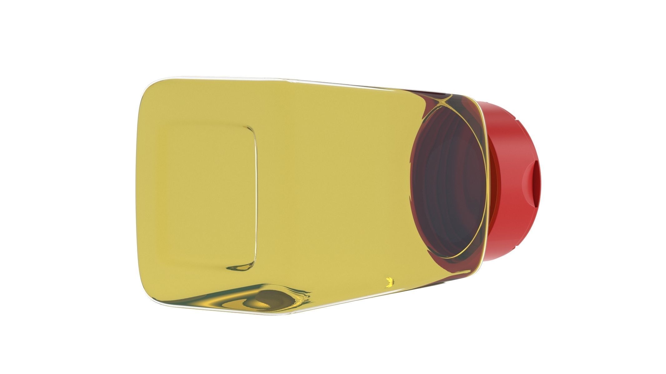 Tebery Bottle 02 Red 3D model_2