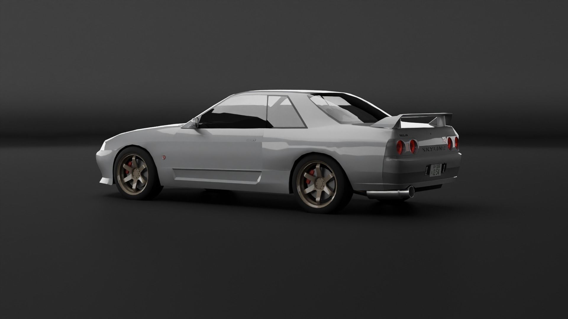 Nissan Skyline R32 GTR free VR / AR / low-poly 3D model | CGTrader