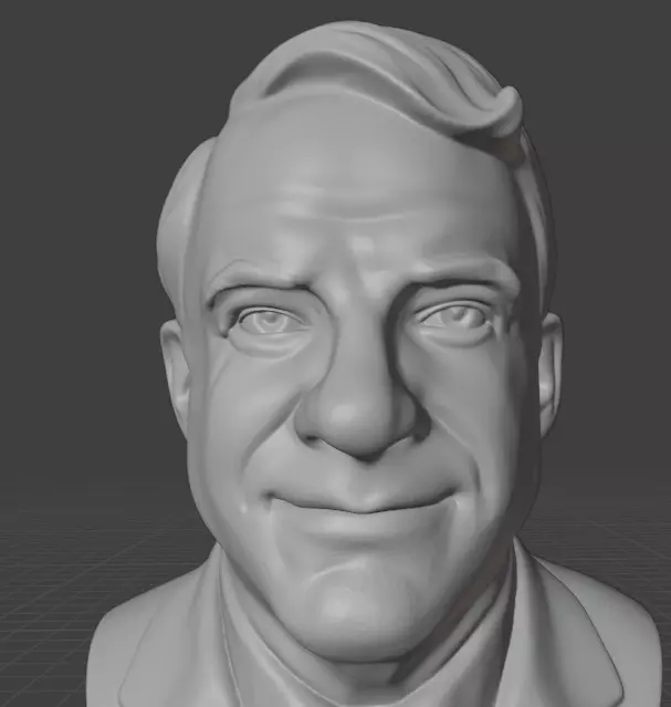 Steve Martin 3D print model_20