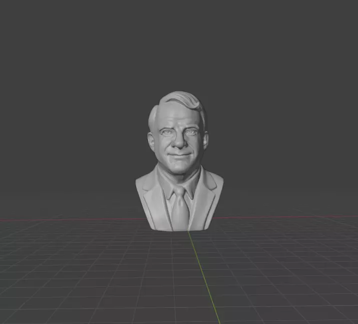 Steve Martin 3D print model_0