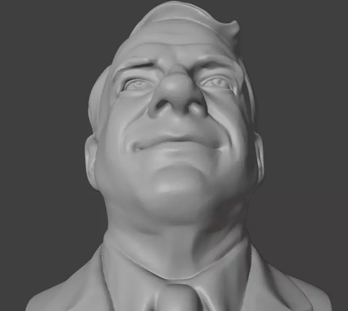 Steve Martin 3D print model_25