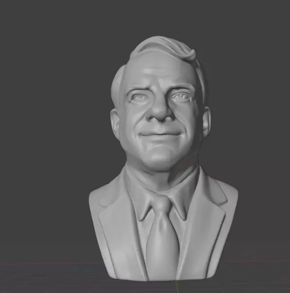 Steve Martin 3D print model_24